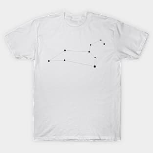 Leo - Minimalist Zodiac Art T-Shirt